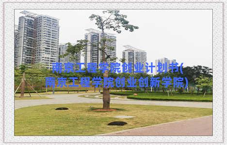 南京工程学院创业计划书(南京工程学院创业创新学院)