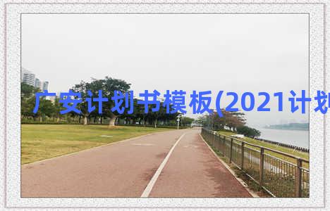 广安计划书模板(2021计划书模板)